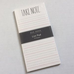 ✨ Rae Dunn Note Pad ✨